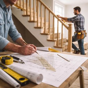 как спроектировать лестницу