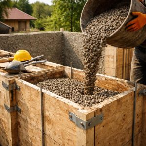 монолитный арболит своими руками