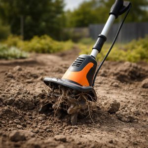 электрическая лопата для копки земли