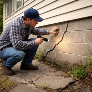 как проверить фундамент дома при покупке