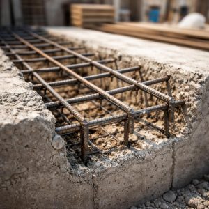 как работает арматура в бетоне