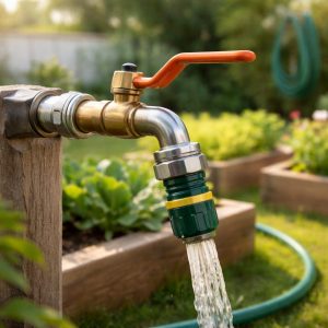 как сделать поливочный кран