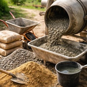 как сделать раствор бетона