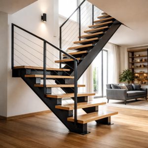 металлические лестницы для дома конструкция