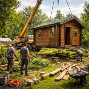 перенос строений на дачном участке