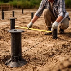 расстояние между сваями фундамент