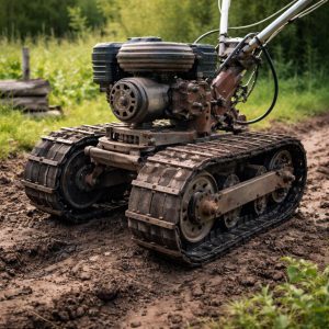 самодельная гусеница для мотоблока