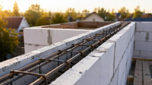 Арматура в армопоясе на газобетоне зачем она нужна и что влияет на конструкцию